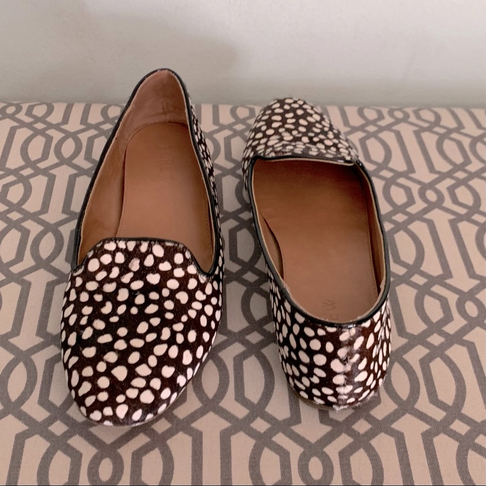 J. Crew giraffe print loafer size 8.5 - Picture 2 of 3